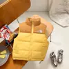 Novo Colete de Veludo Infantil para Outono e Inverno, Color-Blocking, Acolchoado, Adequado para Meninos e Meninas, Versátil para Usar por Cima ou em Camadas
