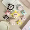 Acessórios DIY em Formato de Ovo de Desenho Animado, Broches de Pelúcia Fofos, Pingentes para Sacolas de Festa, Acessórios para Joias, Roupas, Sapatos e Meias Atacado