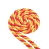 Fornecimento Exclusivo Transfronteiriço 10m em Estoque Corda de Algodão Colorida de Três Fios 6mm Corda Torcida para Macramê Corda de Cor Mista para Artesanato DIY