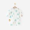 Mono de bebé de fibra de bambú, ropa fina de verano para recién nacidos, pijama de manga larga con aire acondicionado, ropa de verano, ropa con aire acondicionado