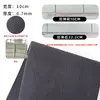 Atacado do Fabricante Acessórios de Elástico com Borda de Gancho Preto e Branco Elástico Liso Largo Plano 2,5 cm Elástico de Crochê Retardante de Chama