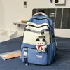 Mochila de Estilo Japonés para el Trabajo, Mochila Escolar Retro para Niñas, Estudiantes de Secundaria y Preparatoria, Versión Coreana, Mochila de Viaje de Gran Capacidad para Niños, Moderna