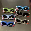 Óculos de Sol Polarizados Infantis de Silicone Mecha Formato Escudo do Capitão Óculos de Sol Divertidos para Brincar Pernas Macias Espelho de Desenho Animado