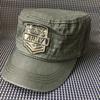 Fã militar ao ar livre boné plano algodão língua de pato curto Zhan chapéu masculino e feminino casual moda chapéu guarda-sol