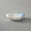 Descansador de palillos de cerámica estilo japonés, soporte para palillos cocido en horno, reposacucharas, soporte para palillos comercial público, cojín creativo para palillos para uso doméstico, montaje de mesa de restaurante