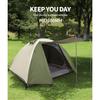 Tienda de campaña tipo dosel para camping de venta caliente transfronteriza, suministro de comercio exterior, tienda engrosada para otoño e invierno, de apertura rápida, a prueba de viento y lluvia