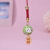 Felizmente Coração Caqui Ruyi Corrente para Celular Presente Criativo Felizmente Nafu Pendente Fofo Feminino Exquisito Chaveiro para Celular