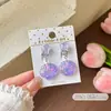 Pinzas para Orejas Lindas de Estrella de Mar y Concha para Niños Sin Perforación, Aretes de Dibujos Animados para Niñas Pequeñas, Aretes para Bebés, Colgantes, Accesorios para Orejas Aliviadores del Dolor