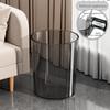 Lixeira Tendência para Uso Doméstico, Luxo Leve, Transparente, Adequada para Quarto, Banheiro, Escritório Simples, Sala de Estar, Lixeira de Grande Capacidade, Tamanho Grande
