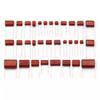 CBB capacitor 250V154J 154J250V 150NF0.15UF pé distância P15mm metal poli capacitor de filme