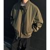 Chaqueta corta retro americana de primavera 2025, estilo Hong Kong, holgada, de alta gama, para estudiantes, parejas y hombres.