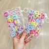Pinzas para el Cabello de Mini Princesa en Caja, Pinzas para el Flequillo, Pinzas para el Forehead, Gomas para el Cabello de Niña Que No Dañan el Cabello, Anillo para el Pulgar al por Mayor