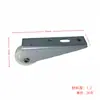 Fábrica de Origem Personalizado Roldana de Porta de Correr Armário Mesa Trilho de 1 Polegada Roda Rodízio de Móveis Mesa de Jantar Acessórios de Roda para Mesa de Jantar