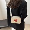 Bolso de Mujer Moda Simple Textivo Bolso Cuadrado Pequeño Trendy 2024 Nuevo Diseño Nicho Hermosa Personalidad Bolso Bandolera