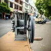 Trituradora Eléctrica Pequeña de Bambú, Separador de Tiras de Bambú Manual, Máquina para Laminar Tiras de Bambú, Máquina Doméstica para Procesamiento y Laminado de Tiras de Bambú