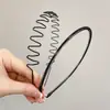 Diadema Unisex de Onda Grande para Mujeres, Diadema Invisible para Lavarse la Cara, Pinza para el Cabello Esencial para Períodos de Transición de Cabello Corto, Accesorio para el Cabello Diadema para Hombres