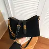 Bolso de Mano de Nicho Estilo Coreano Bolso Dumpling para Mujer 2025 Invierno Nuevo Modelo de Alta Calidad Elegante Retro Bolso de Hombro Cruzado