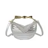 Bolso Tejido Nuevo de PU para Mujer 2025 Exportación Transfronteriza Retro Ropa de Trabajo Bolso Grande de Hombro Bandolera