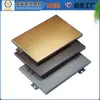 Paneles de Panal de Aluminio Grandes, Paneles de Panal Anodizados, Paneles de Panal de Acero Inoxidable con Textura de Madera Cepillada Electroplateada Diseñados a Medida