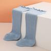 Calcetines Altos para Bebé, Otoño 2025, Encaje Fruncido, Calcetines Altos para Niña, Ajuste Holgado, Sin Costuras, Calcetines Largos de Tubo para Niños Pequeños y Niños Pequeños