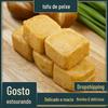 Peixe Dourado Tofu Comercial Frutos do Mar Panela Shabu Churrasco Malatang Kwantung Cozimento em Massa Panela Quente Alimentos Congelados Atacado