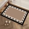 Lodo Diatomeas Alfombrilla de Piso de Secado Rápido para Puerta de Baño del Hogar Alfombrilla para Piso de Baño Alfombrilla Antideslizante Fuertemente Absorbente de Agua Alfombrilla Suave de Goma