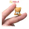 Cabeza de Oso Tallada en Sándalo Varios Estilos Oso con Lazo Cuentas Sueltas Pulsera DIY Colgante Accesorios de Colgante Artículo
