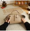 Bolso cuadrado pequeño retro bolso tejido a mano diy bolso de material casero bolso de hombro bandolera cosido a mano bolso portátil para mujer