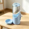 Bebedouro para gatos, comedouro para coelhos, garrafa de água suspensa para cães, dispositivo automático de alimentação e rega, suprimentos para beber para animais de estimação gatos