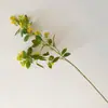 Arreglo Floral Artificial Verde Estilo Monet para Boda Follaje Hierba Bigote de Dragón Caña Decoración de Boda en Césped Hojas Verdes al por Mayor