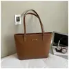 Bolso Grande de Alta Gama Retro para Mujer 2025 Nueva Moda Bolso de Hombro para Viajes Diarios Bolso Tote Estampado de Leopardo Bolso Cubo