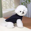 Ropa para Mascotas Otoño e Invierno Nuevo Estilo Abrigo de Algodón Estilo Oso para Perro Mascota con Forro Polar, Ropa Cálida para Perros Pequeños, 26 Abrigo de Algodón de Béisbol