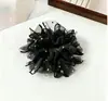 Goma para el pelo de Malla con Lazo de Pedrería para Mujer Estilo Lujo Ligero de Alta Gama Goma para el Cabello Cola de Caballo Baja Moño Accesorio para el Cabello Cuerda para el Cabello