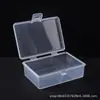 Caja Rectangular de Plástico Transparente Nueva Caja para Componentes Digitales DIY Joyería Empaque de Juguetes Pequeños Caja para Pestañas Postizas Caja para Uñas