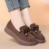 Otoño 2026 Nuevos Zapatos Birkenstock para Mujer Punta Redonda Cómodos Planos Mocasines de Moda Versátiles Casuales Antideslizantes Zapatos para Mujer