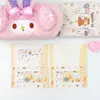 Tarjetas de Mensaje Creativas para Arrancar, Dibujos Animados Lindos con Pegamento de Saliva, Tarjetas de Rascar DIY para Actividades Escolares de Estudiantes, Manuscritas
