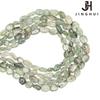 Jinghui Accesorios de Cristal DIY Accesorios Cristal Verde Natural Conforme 4m-8m Cristal Semi-terminado Material de Cuentas Irregulares