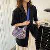 Estilo Étnico Bolsa Pequena Feminina 2024 Verão Nova Bolsa Casual Portátil Ombro Feminino Axilas Pequena Bolsa Quadrada Feminina