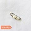 Artefacto para la cintura de los pantalones pasador de cintura broche anti-exposición broche de corsage de alta gama joyería hebilla de broche de perlas