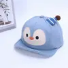 Gorra de Béisbol de Ala Suave de Zorro de Dibujos Animados para Niños y Niñas, Sombrero de Sol para Primavera y Verano, Gorra de Pico de Pato Moderna para Niños