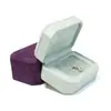 Caja de embalaje octagonal para reloj de superfibra, tela de terciopelo superfibra, pulsera de alta gama, joyería, caja de regalo de embalaje para jade, alta gama