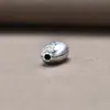 Yiluya plata S925 Loto posterior Nube cuentas Estilo palacio Wenwan Accesorios para joyería DIY Cuerda trenzada hecha a mano Cuentas sueltas de plata