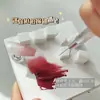 Arte de Unhas 1cm Mini Bloco de Tofu Esponja Blush Degradê Esponja Quadrada Pequena Conjunto de Ferramentas Pincel