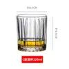 Vaso de Cristal para Whisky Vaso de Vino KTV Bar Bebidas Alcohólicas Traje de Vino Vaso de Cerveza Vidrio para el Hogar Vaso de Agua