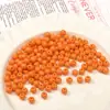 Pintura Acrílica Color Macarrón Cuentas Redondas DIY Accesorios Tejidos a Mano Material para Hacer Joyería con Cuentas Paquete