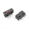 Microinterruptor de 3 pines KW4A KW12 125 250V KW11-3Z con palanca, con rodillo, palanca curva