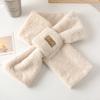 Gorro de Invierno para Mujer, Lindo Oso de Peluche con Bufanda, Mascarilla Todo en Uno, Bufanda para el Cuello, Piel de Conejo Sintética, Juego de Tres Piezas, Protección para las Orejas para Prevenir el Frío y Calortech
