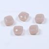 Wuzhou Gema Cogumelo Gema de Vidro 10*10mm Cogumelo Quadrado Gordo Cabeça Cogumelo Vidro Colorido Gema Sintética