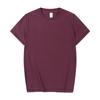 Playera de Algodón Pesado para Hombre 270g para Hombre y Mujer Color Sólido Manga Corta Pareja Holgada Transpirable Media Manga Casual Camiseta Lisa