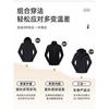 Chaqueta Luo Duo para Hombre 2025 Nueva Primavera y Otoño Juvenil Exterior Impermeable y Cortavientos Chaqueta Tres en Uno para Hombre